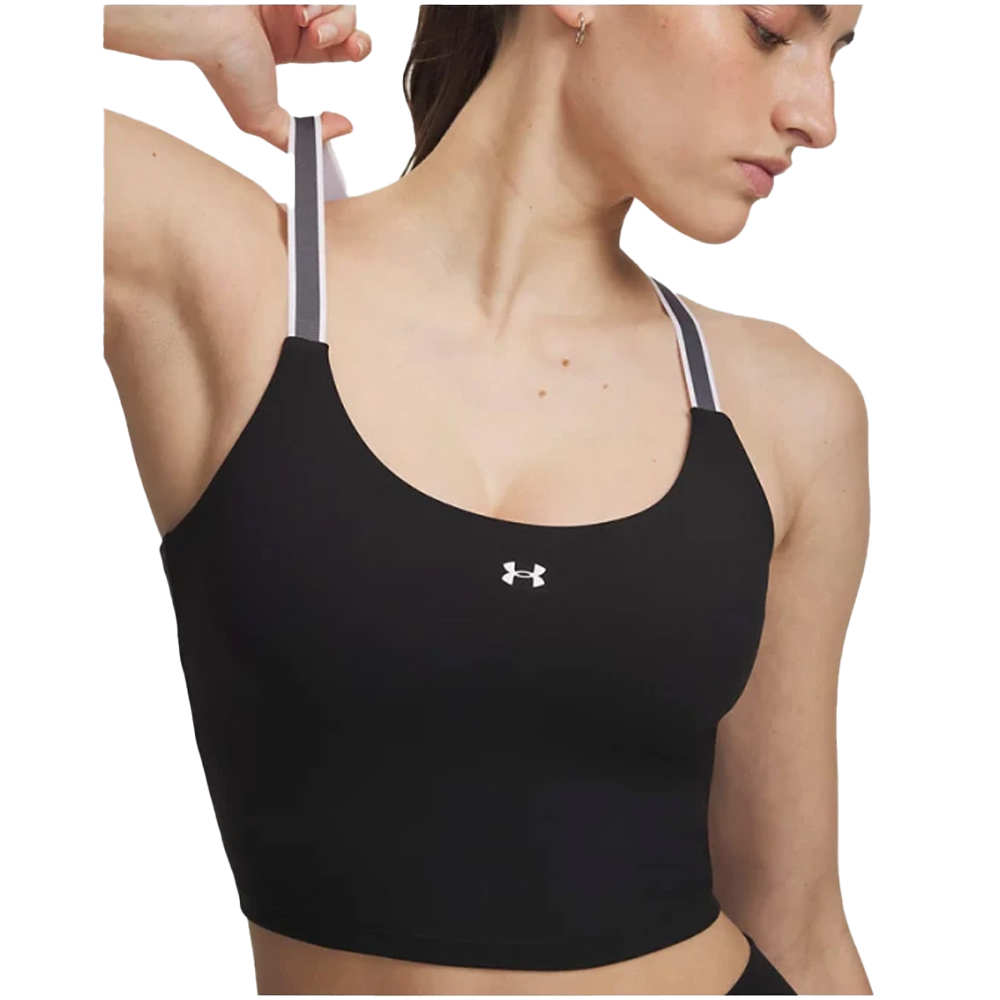 UNDER ARMOUR Motion Sport Tape Tank Γυναικεία Αμάνικη Μπλούζα - Μαύρο