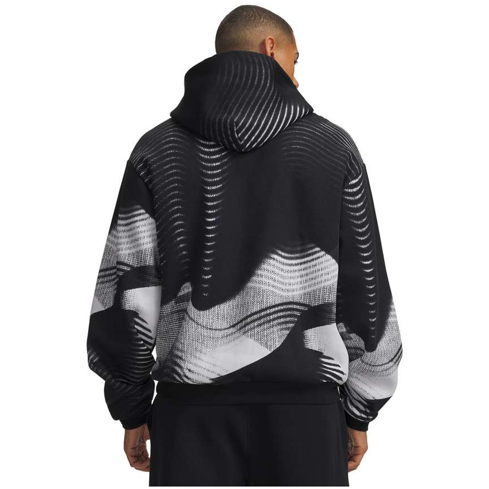 UNDER ARMOUR UA Icon Fleece Printed Hoodie Ανδρικό Φούτερ Με Κουκούλα - 2