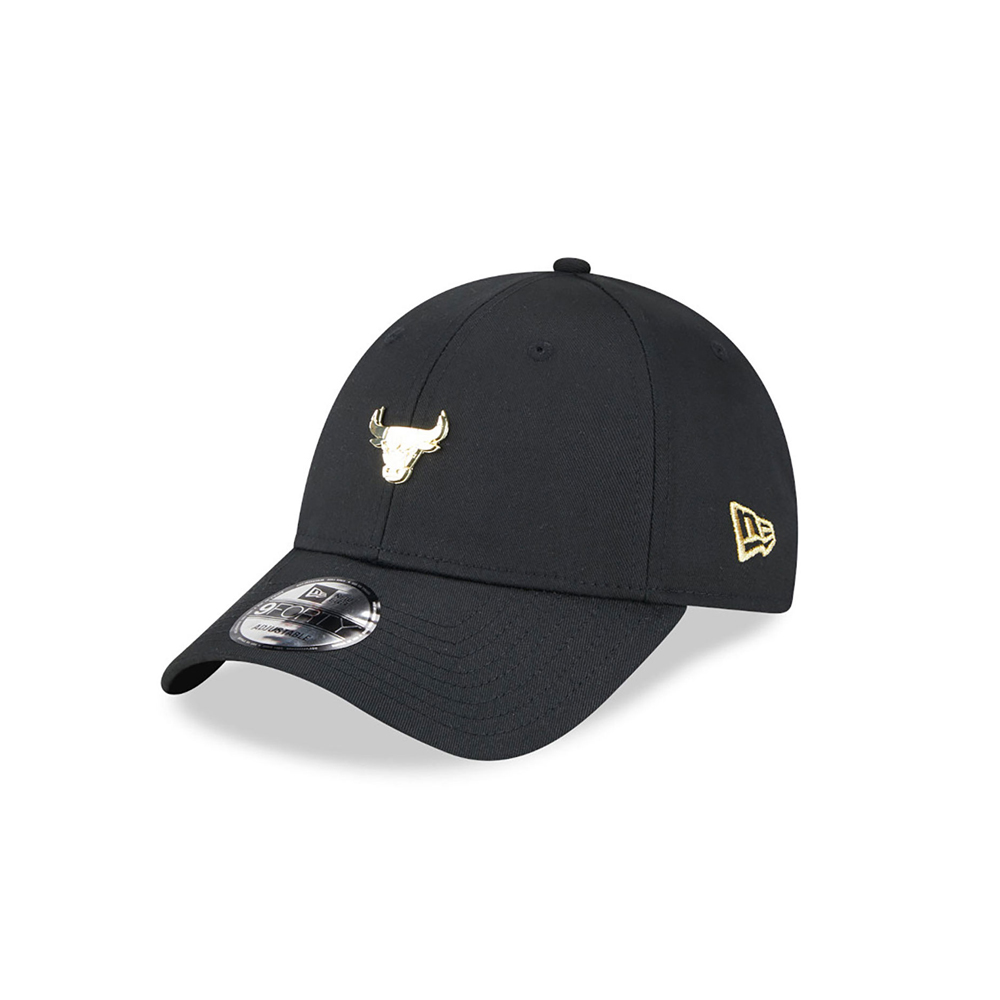 NEW ERA Chicago Bulls Pin Logo Black 9FORTY Adjustable Cap Unisex Καπέλο - 1