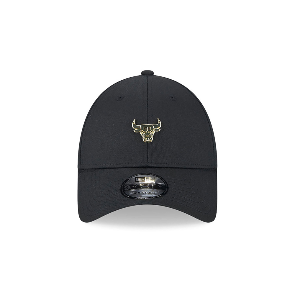 NEW ERA Chicago Bulls Pin Logo Black 9FORTY Adjustable Cap Unisex Καπέλο - 2