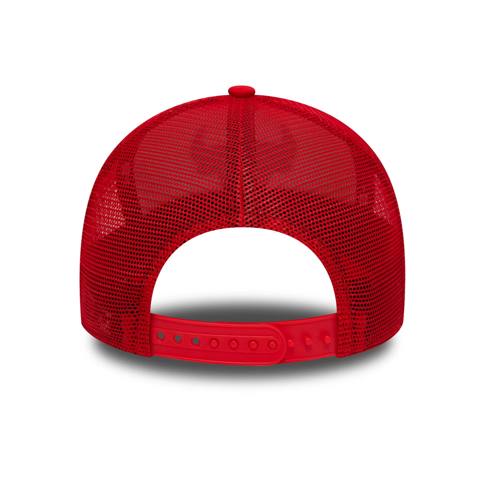 NEW ERA Chicago Bulls Team Colour Red A-Frame Trucker  Cap Unisex Καπέλο - 2