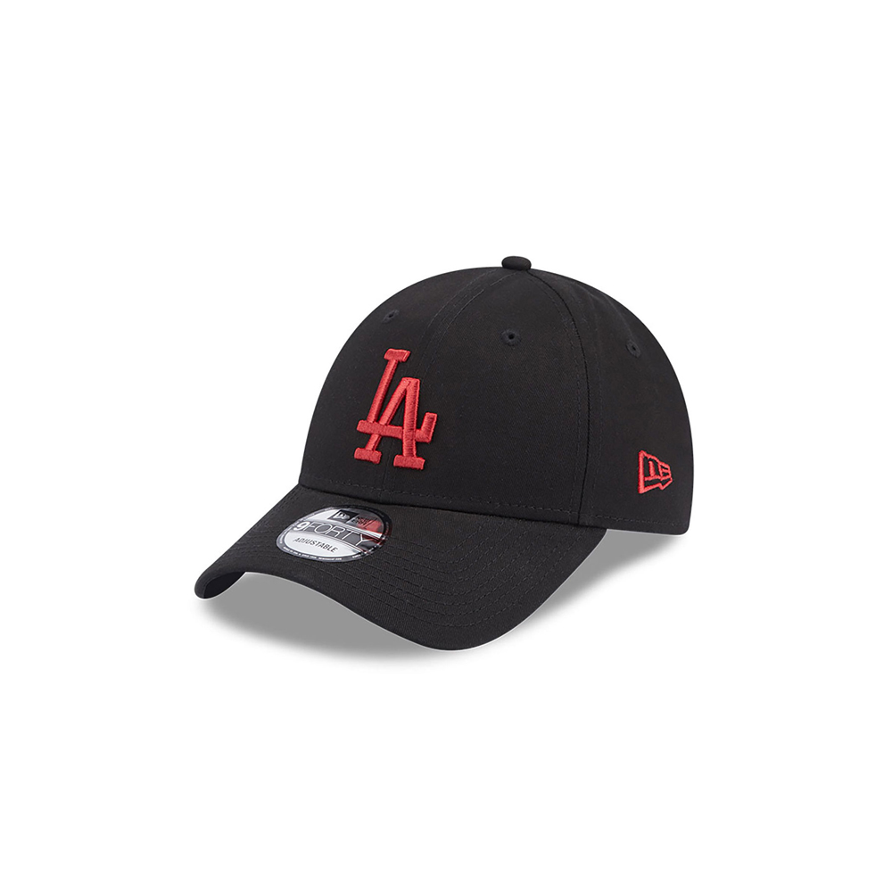 NEW ERA LA Dodgers League Essential Black 9FORTY Adjustable Cap Unisex Καπέλο - Μαύρο