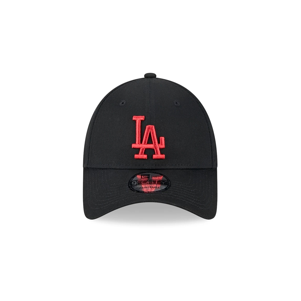 NEW ERA LA Dodgers League Essential Black 9FORTY Adjustable Cap Unisex Καπέλο - 4