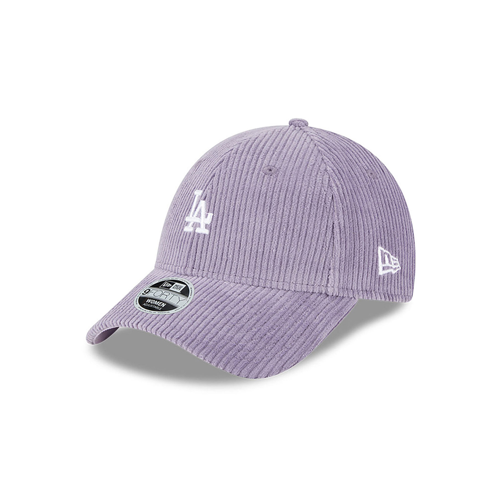 NEW ERA LA Dodgers Womens Cord Purple 9FORTY Adjustable Cap Γυναικείο Καπέλο - Μωβ