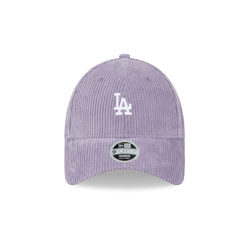 NEW ERA LA Dodgers Womens Cord Purple 9FORTY Adjustable Cap Γυναικείο Καπέλο - 2