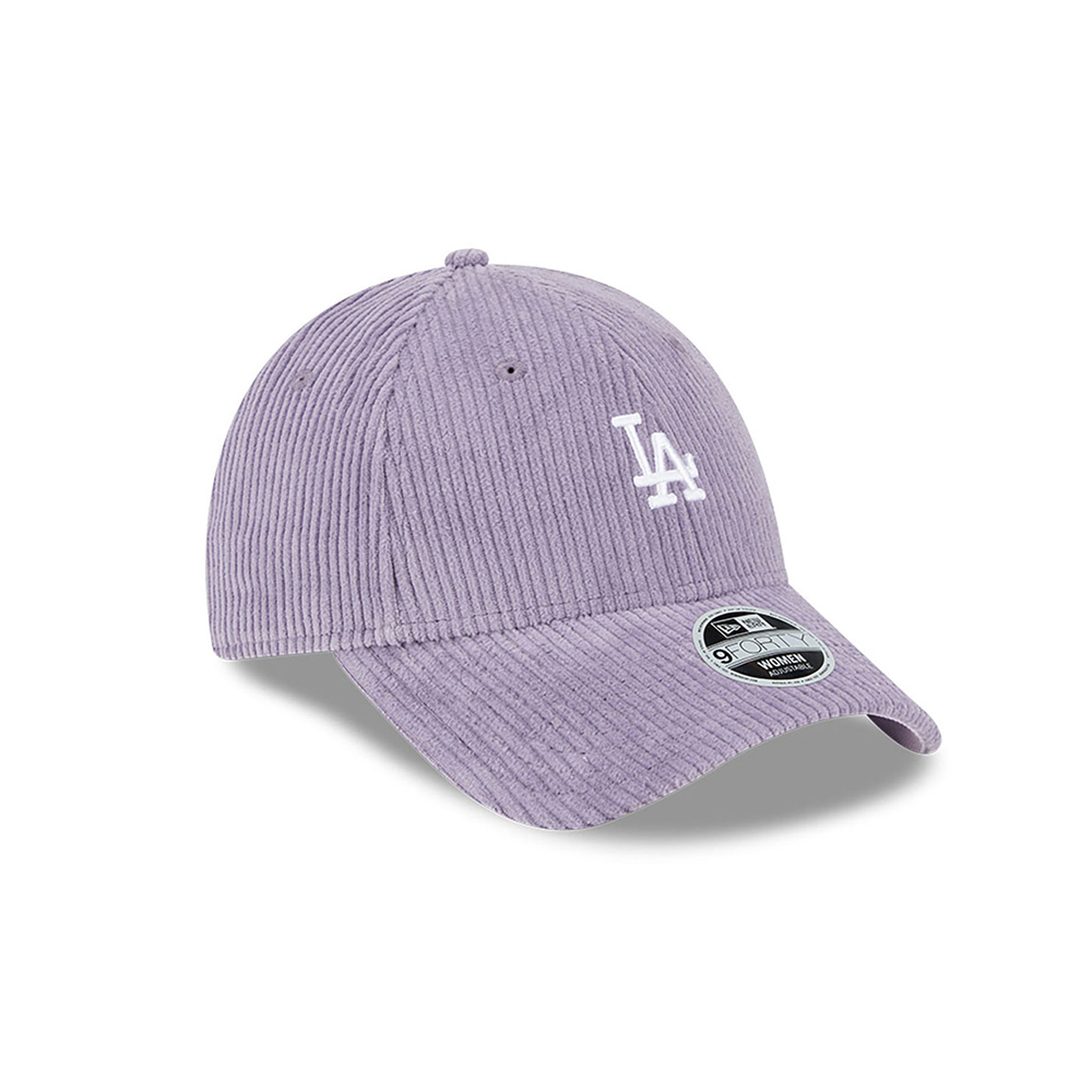 NEW ERA LA Dodgers Womens Cord Purple 9FORTY Adjustable Cap Γυναικείο Καπέλο - 3