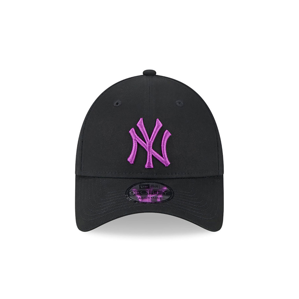 NEW ERA New York Yankees League Essential Black 9FORTY Adjustable Cap Unisex Καπέλο - 2