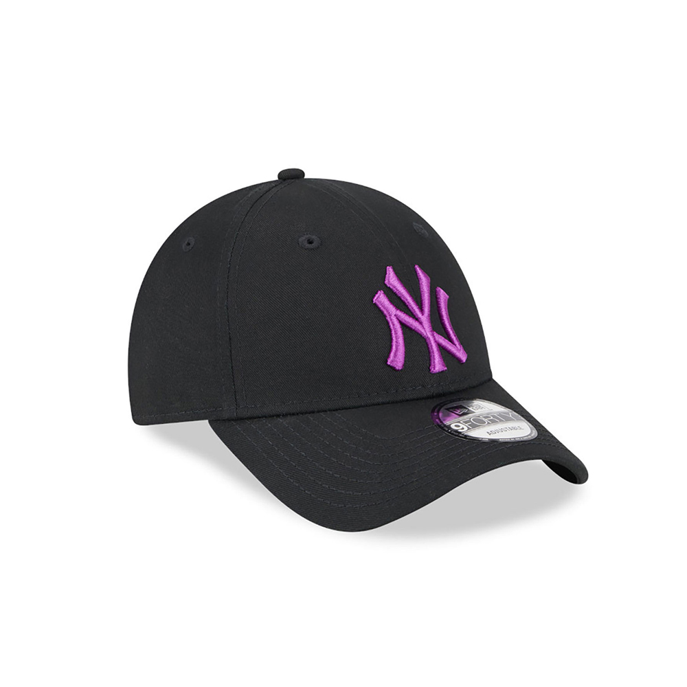 NEW ERA New York Yankees League Essential Black 9FORTY Adjustable Cap Unisex Καπέλο - 3
