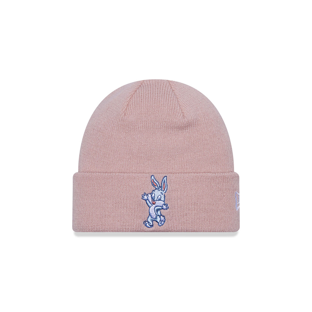 NEW ERA Bugs Bunny Looney Tunes Toddler Pink Cuff Knit Beanie Hat Παιδικός Σκούφος - 1