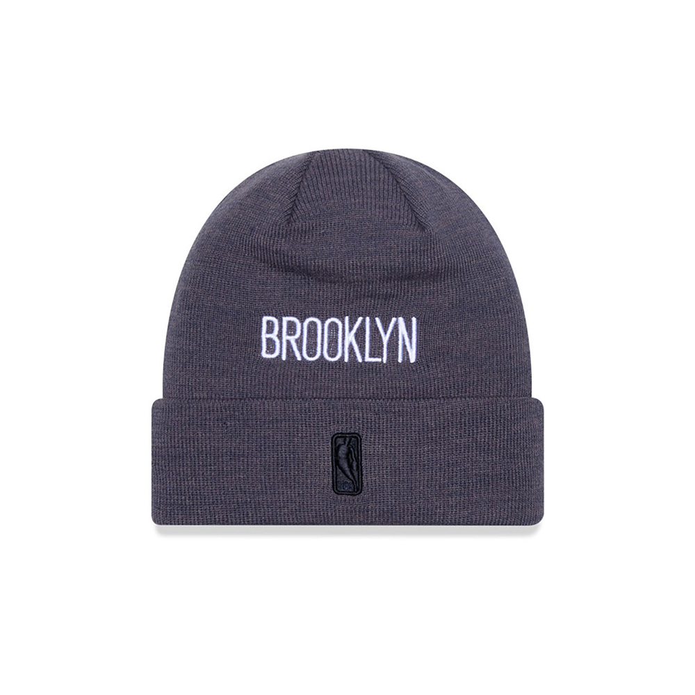 NEW ERA Brooklyn Nets Multi Patch Grey Cuff Knit Beanie Hat Unisex Σκούφος - 2
