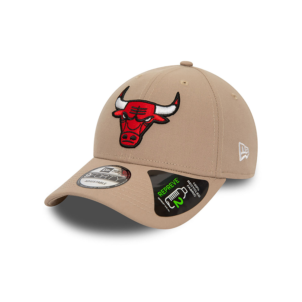 NEW ERA Chicago Bulls NBA Repreve Brown 9FORTY Adjustable Cap Unisex Καπέλο - Καφέ