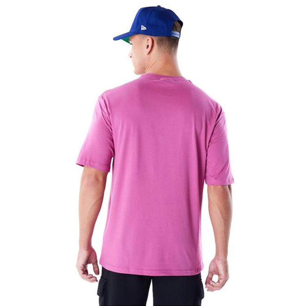 NEW ERA Mlb Food Graphic LA Dodgers Oversized Unisex T-Shirt - 3