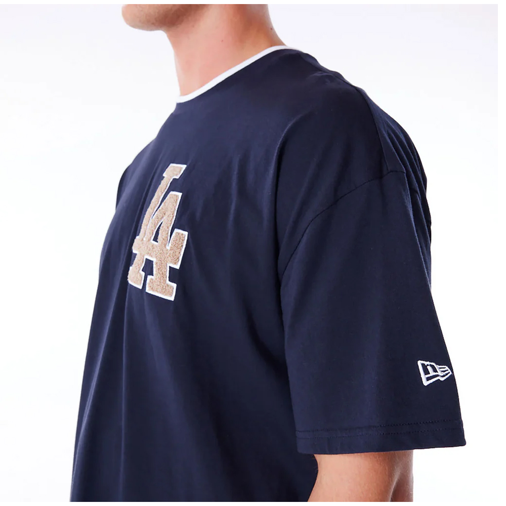 NEW ERA World Series Navy Drop Shoulder T-Shirt Ανδρικό T-Shirt - 2