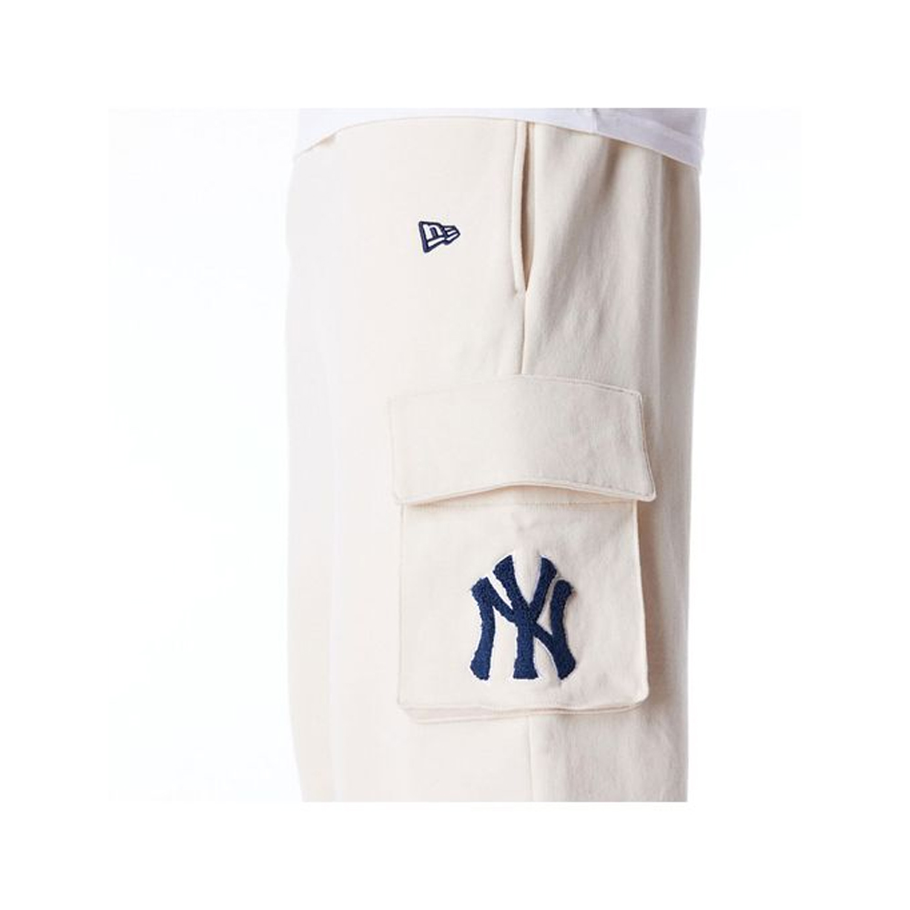 NEW ERA New York Yankees World Series Stone Fleece Cargo Joggers Unisex Παντελόνι Φόρμας - 4