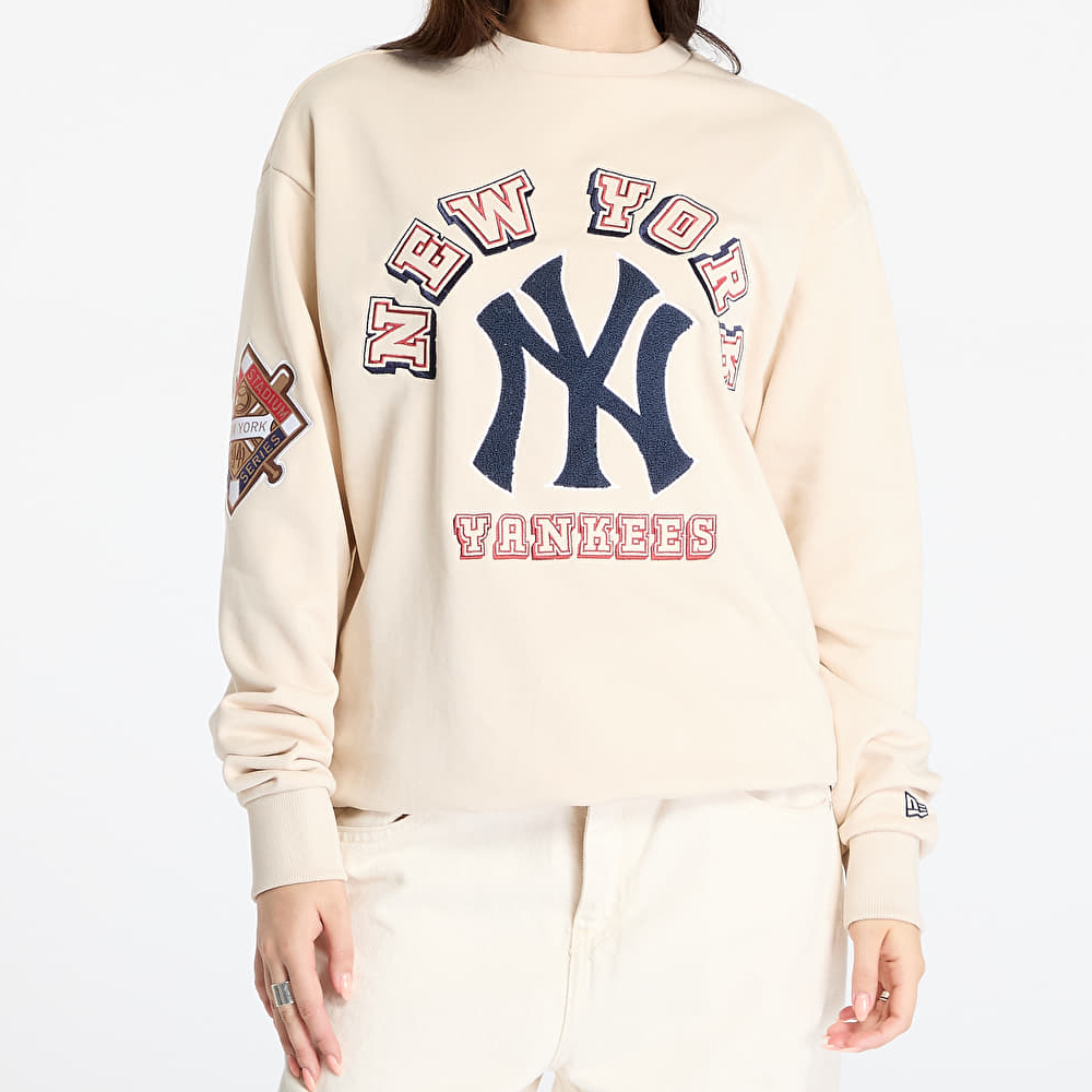 NEW ERA New York Yankees World Series Oversized Crewneck Sweatshirt Unisex Φούτερ - 3