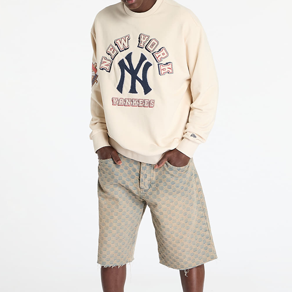 NEW ERA New York Yankees World Series Oversized Crewneck Sweatshirt Unisex Φούτερ - 4