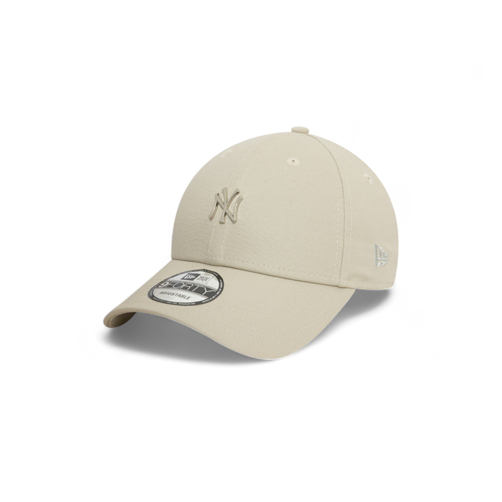 NEW ERA New York Yankees Metallic Pin Light Beige 9FORTY Adjustable Cap Unisex Καπέλο - Μπεζ