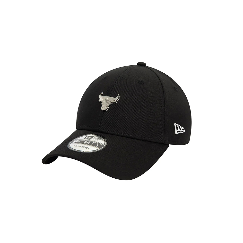 NEW ERA Chicago Bulls Metallic Pin Black 9FORTY Adjustable Cap Unisex Καπέλο - Μαύρο