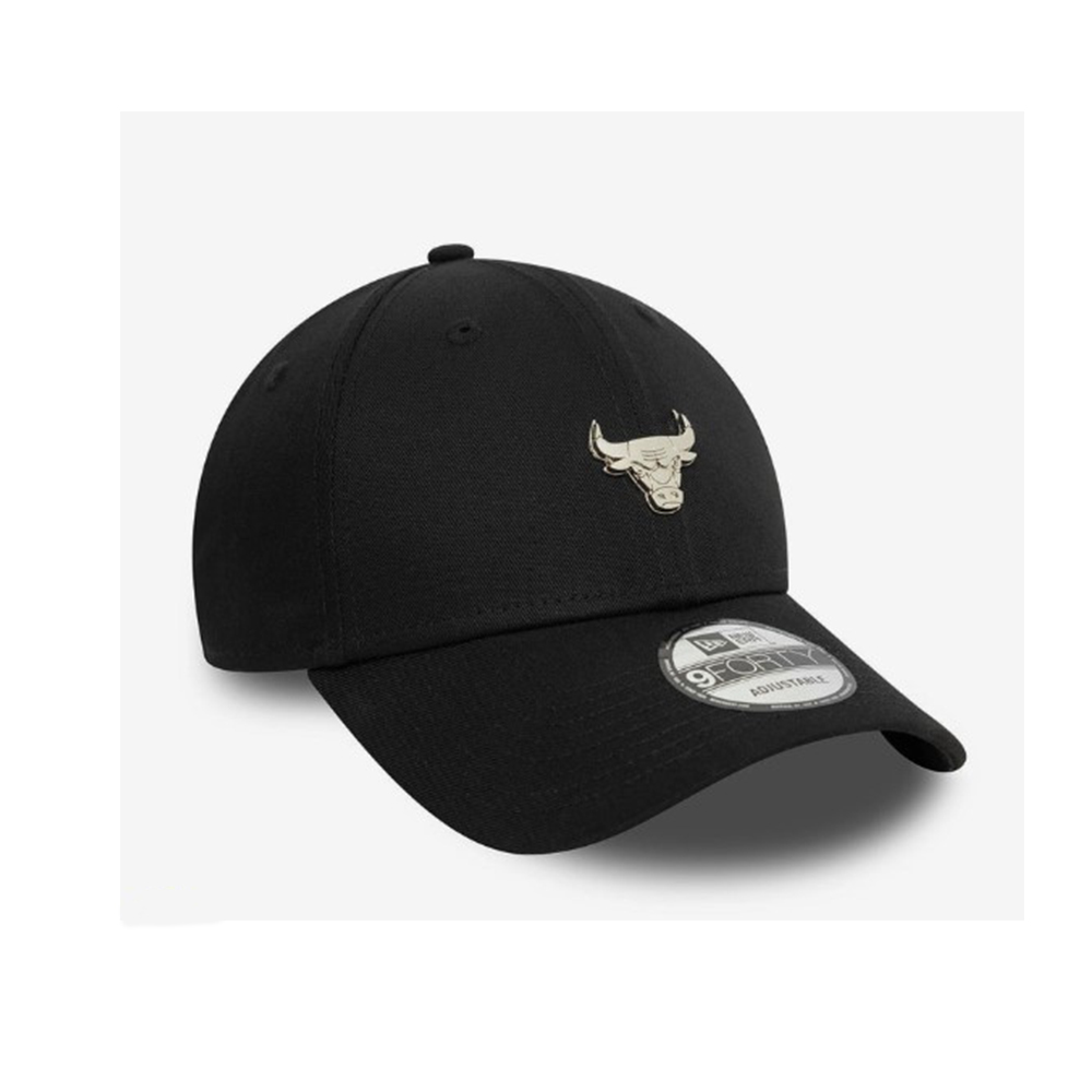 NEW ERA Chicago Bulls Metallic Pin Black 9FORTY Adjustable Cap Unisex Καπέλο - 3