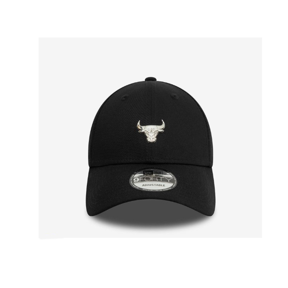 NEW ERA Chicago Bulls Metallic Pin Black 9FORTY Adjustable Cap Unisex Καπέλο - 4