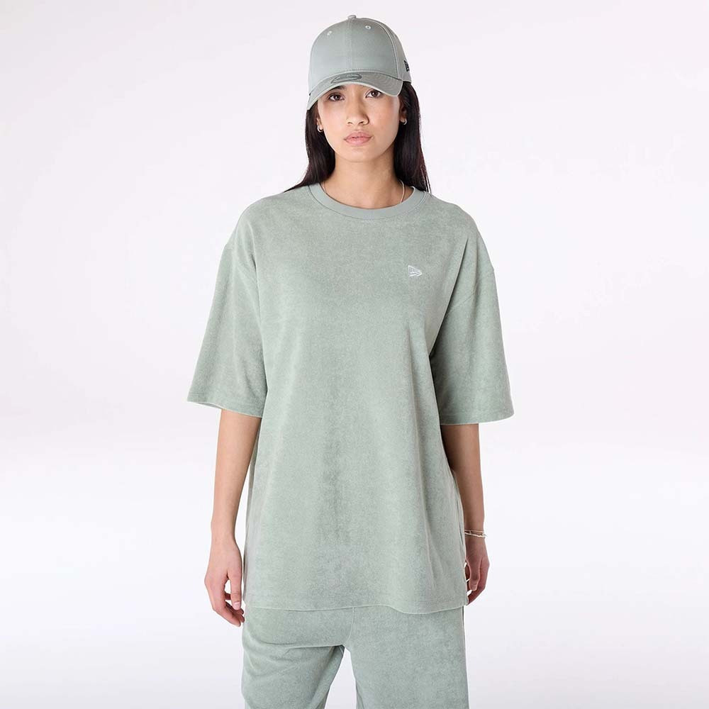 NEW ERA Towelling Oversized Unisex T-Shirt  - 3