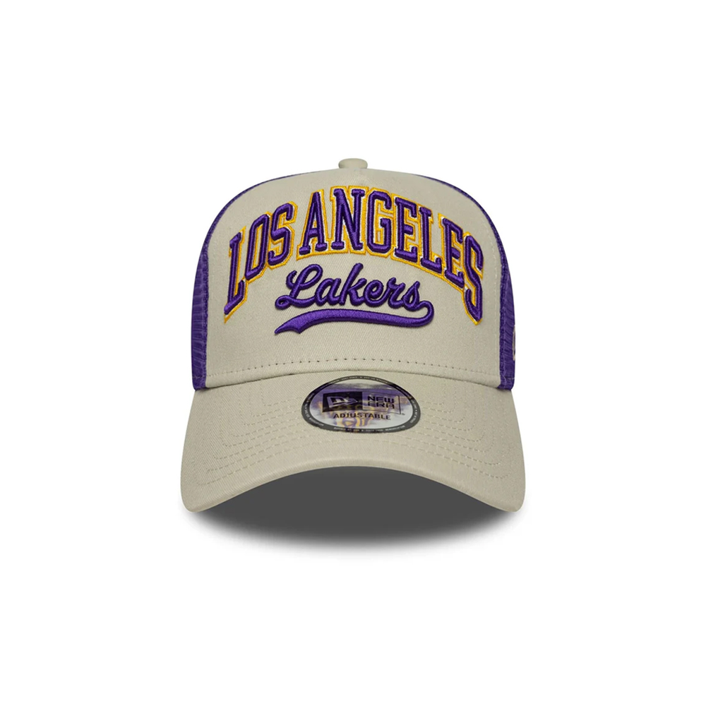 NEW ERA Script Trucker LA Lakers Ανδρικό Καπέλο - 2