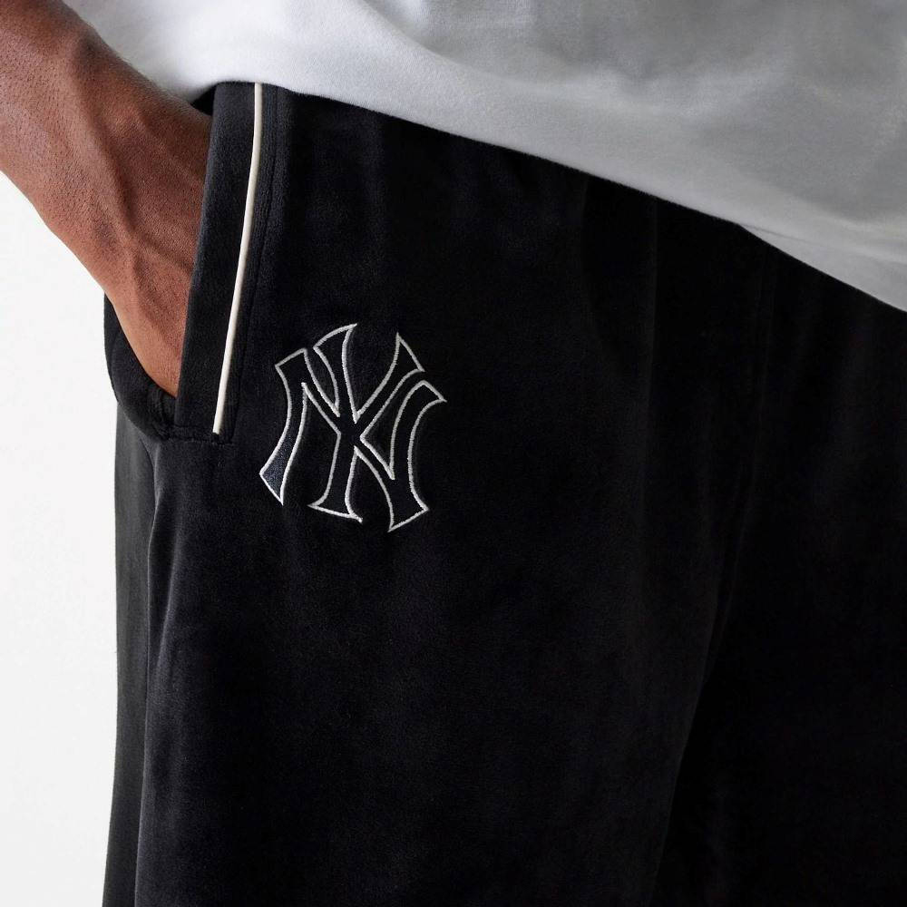NEW ERA New York Yankees MLB Velour Track Pants Unisex Βελούδινο Παντελόνι Φόρμας - 3