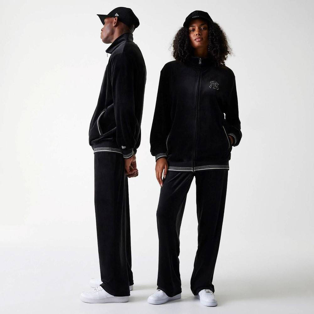 NEW ERA New York Yankees MLB Velour Track Pants Unisex Βελούδινο Παντελόνι Φόρμας - 5