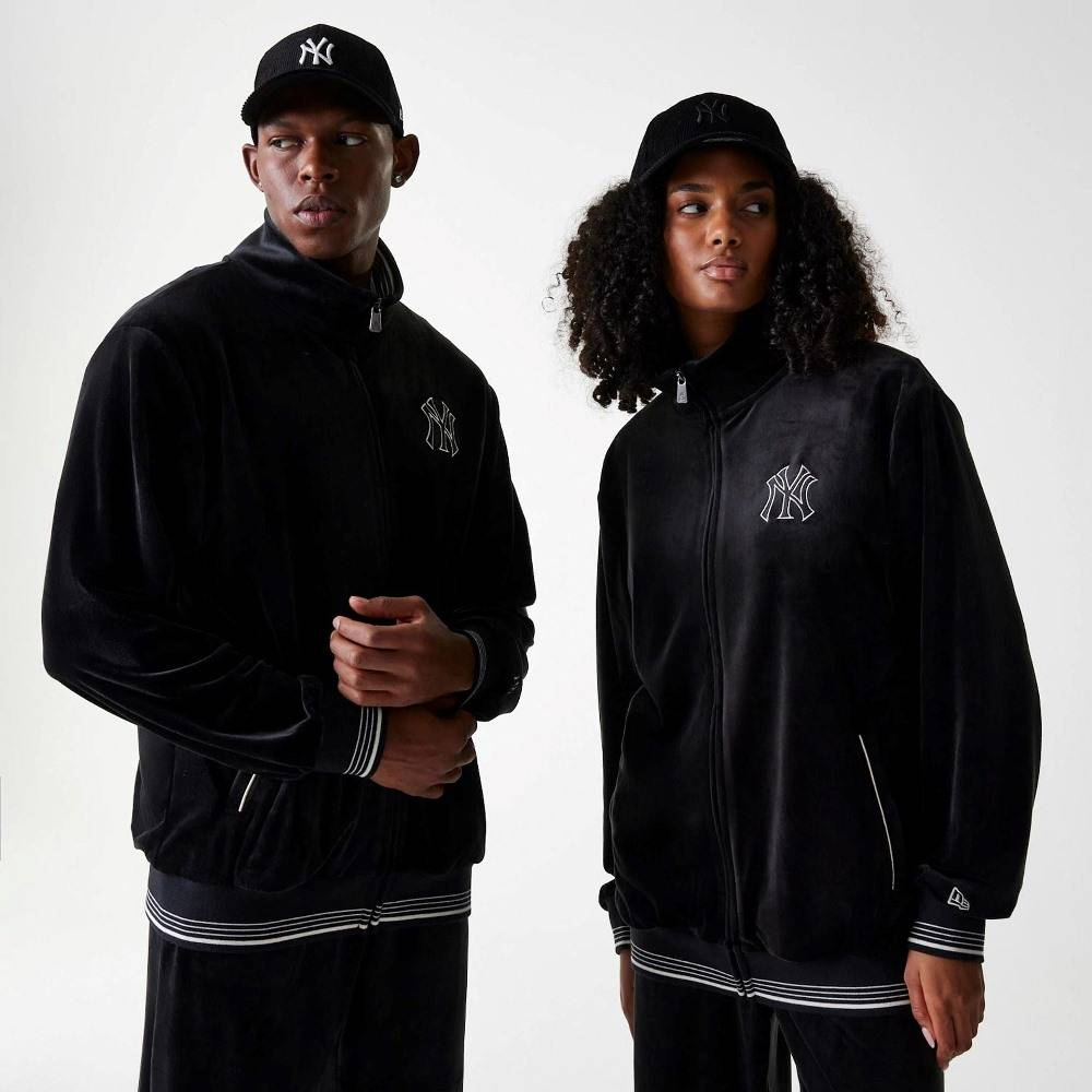 NEW ERA New York Yankees MLB Velour Track Top Unisex Ζακέτα  - 5