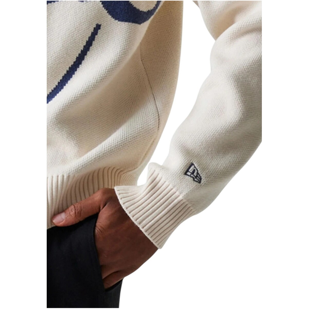 NEW ERA LA Lakers NBA Oversized Knit Sweater Unisex Πουλόβερ - 4