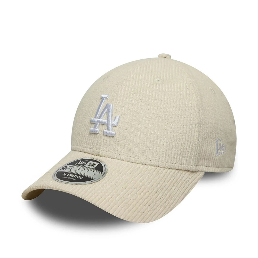 NEW ERA Cord 9Forty LA Dodgers Cap Κοτλέ Καπέλο Unisex - Μπεζ