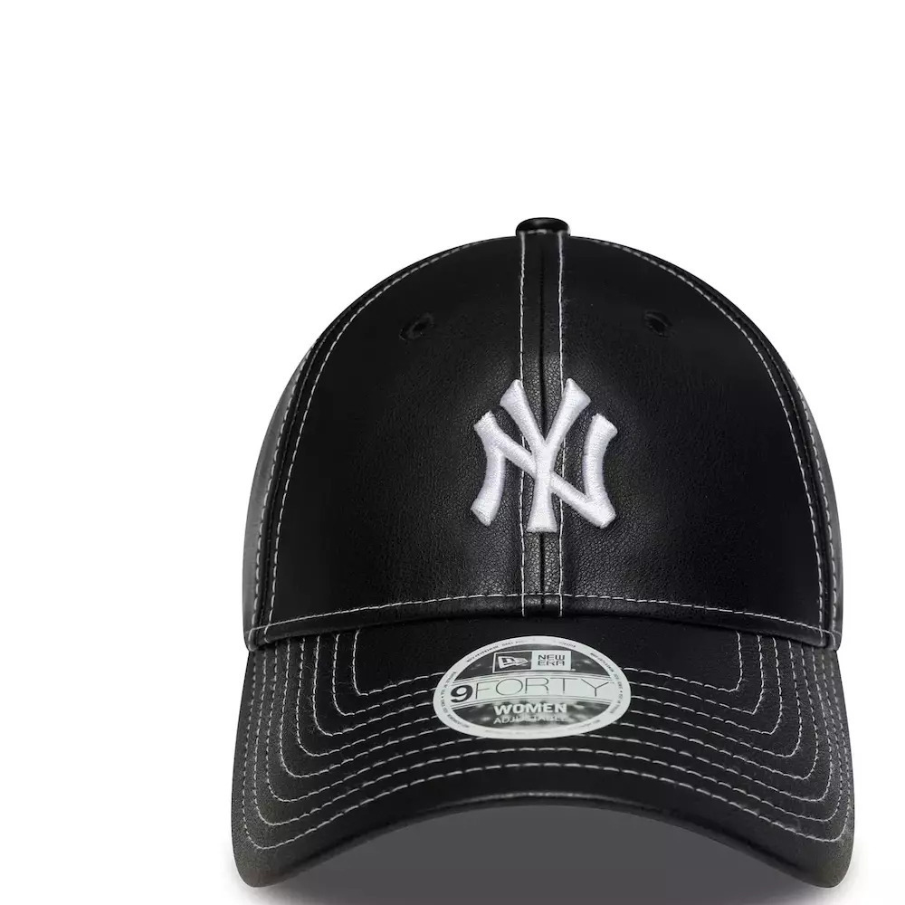 NEW ERA Topstitch PU 9Forty New York Yankees Cap Γυναικείο Καπέλο - 3