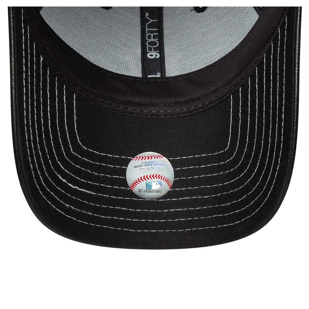 NEW ERA Topstitch PU 9Forty New York Yankees Cap Γυναικείο Καπέλο - 4