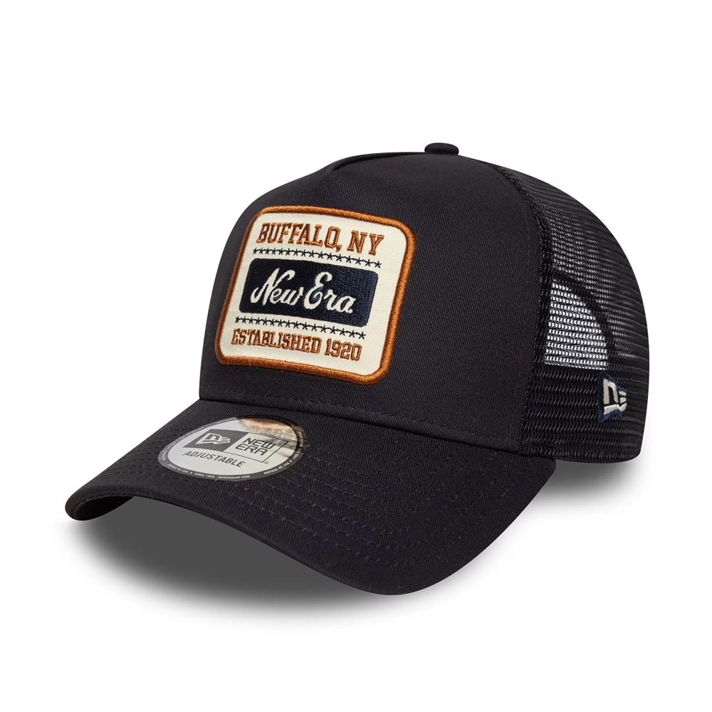 NEW ERA Trucker Patch NVYSTF Unisex Καπέλο - Μαύρο