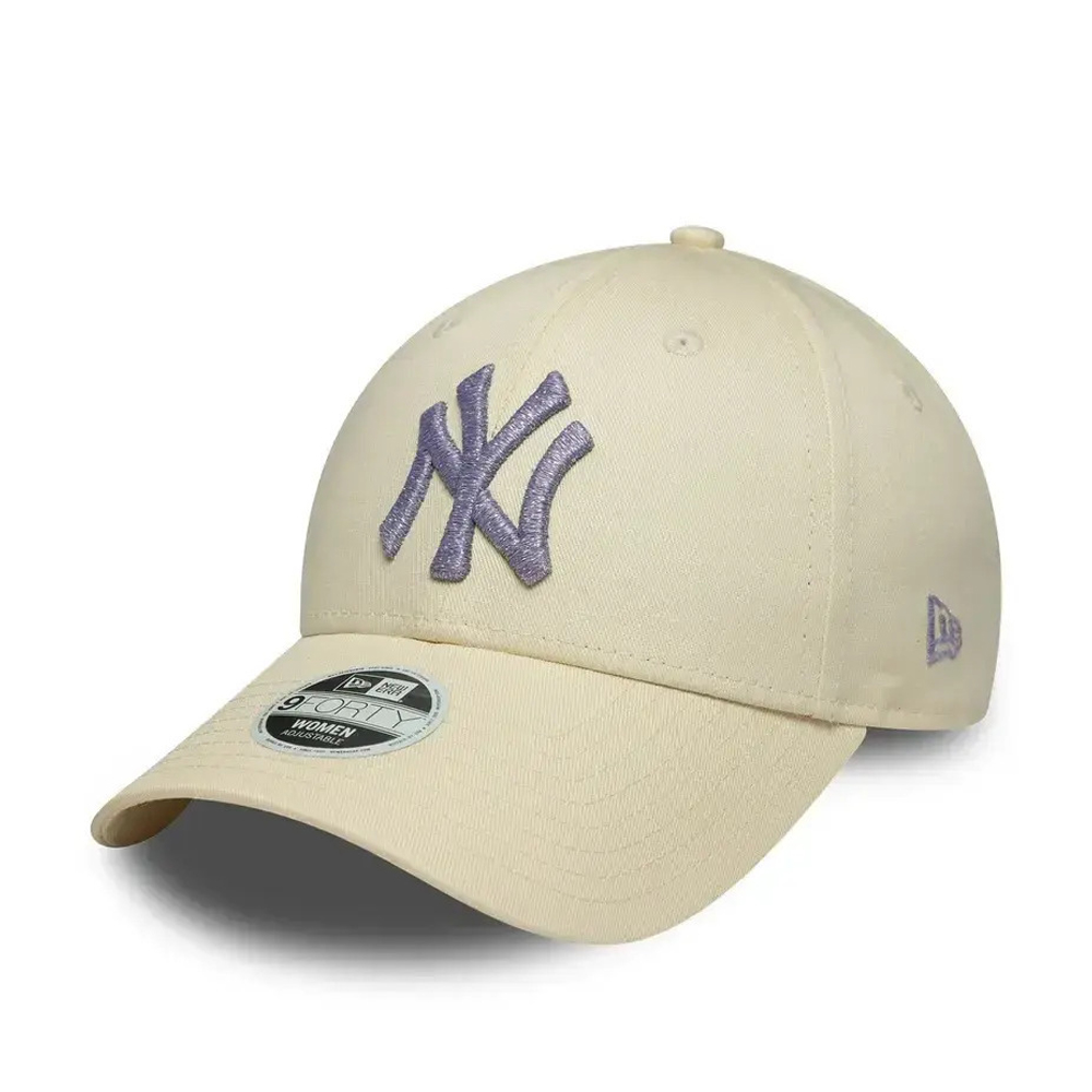NEW ERA Metallic Logov 9Forty New York Yankees Cap Γυναικείο Καπέλο - Μπεζ