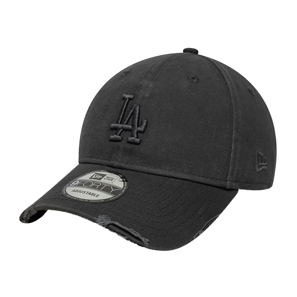 NEW ERA Washed Distressed 9Forty LA Dodgers Cap Unisex Καπέλο - Γκρι