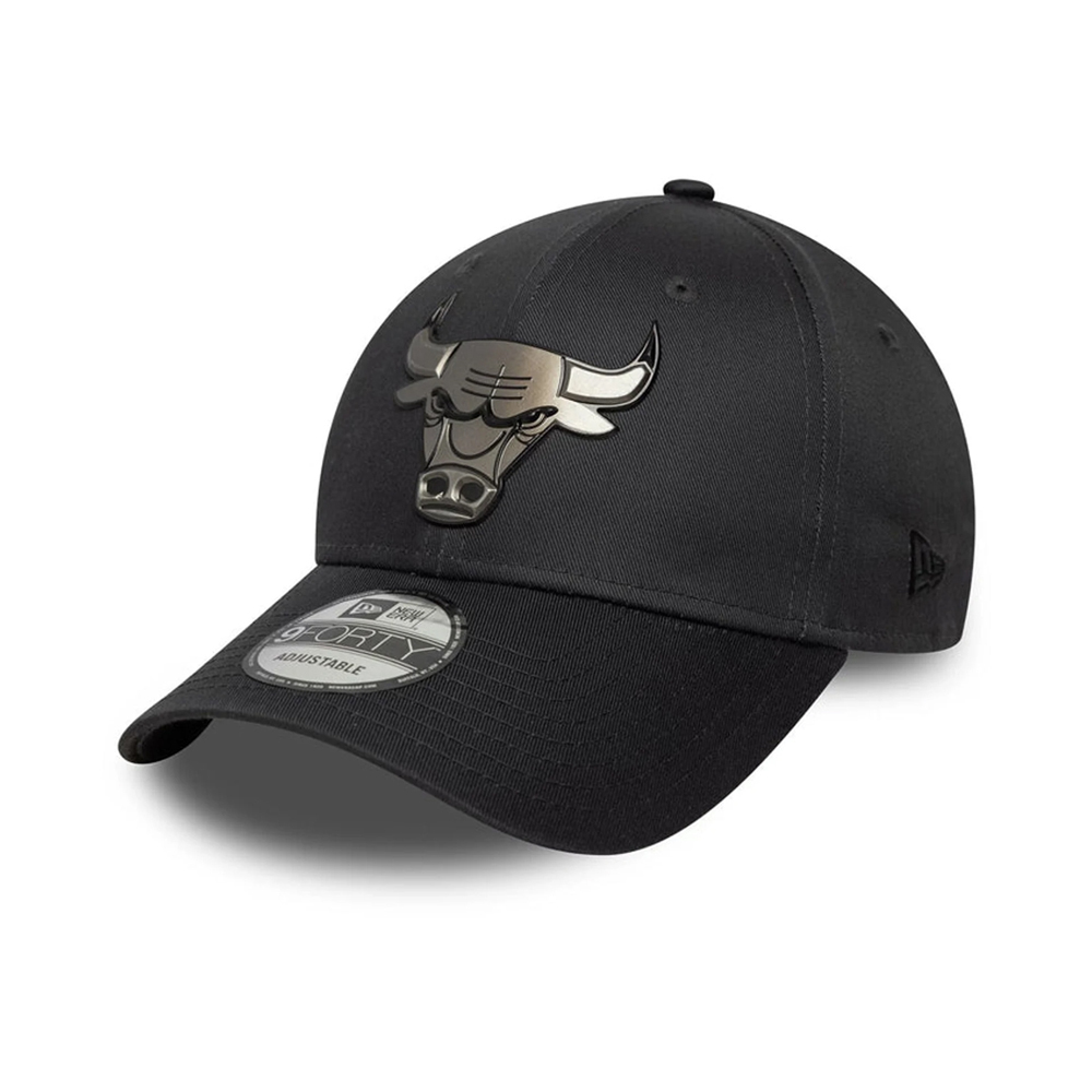NEW ERA Metallic 9Forty Chicago Bulls Cap Unisex Καπέλο - Μαύρο