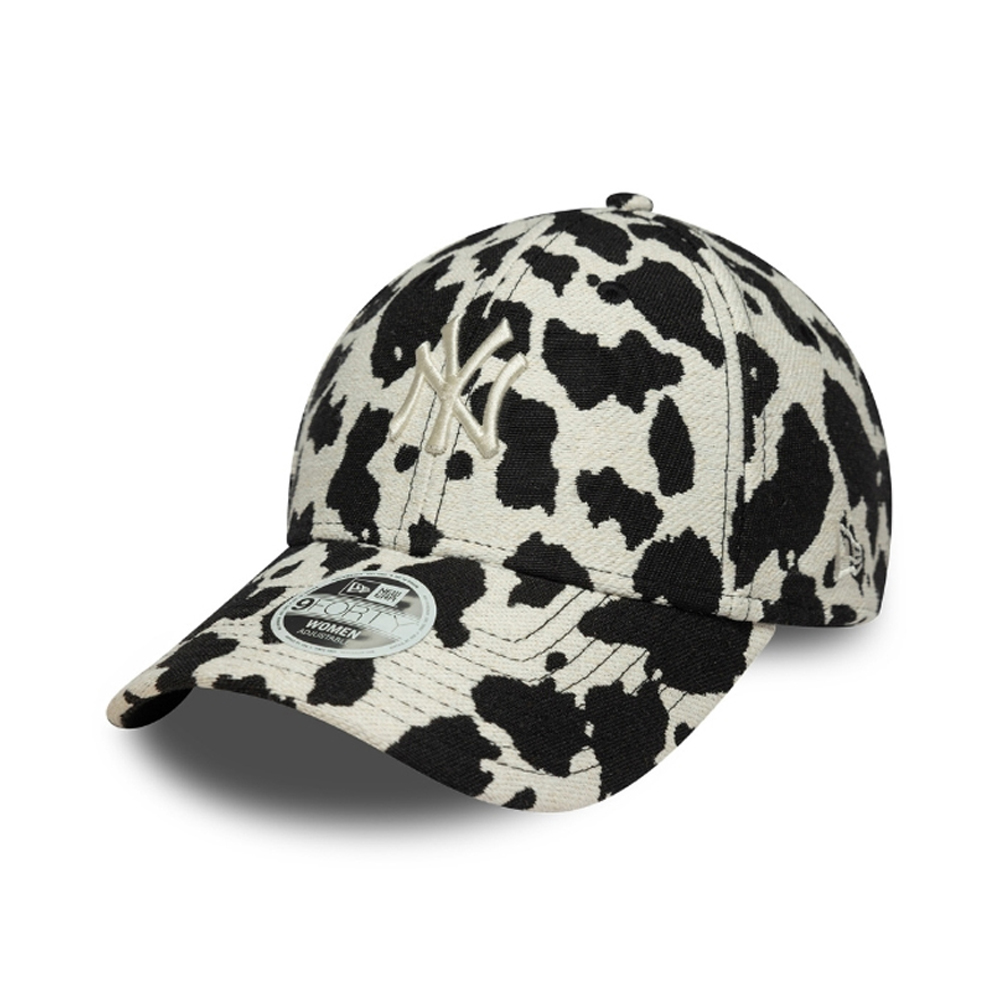NEW ERA Cow Midi 9Forty New York Yankees Cap Γυναικείο Καπέλο - Λευκό-Μαύρο