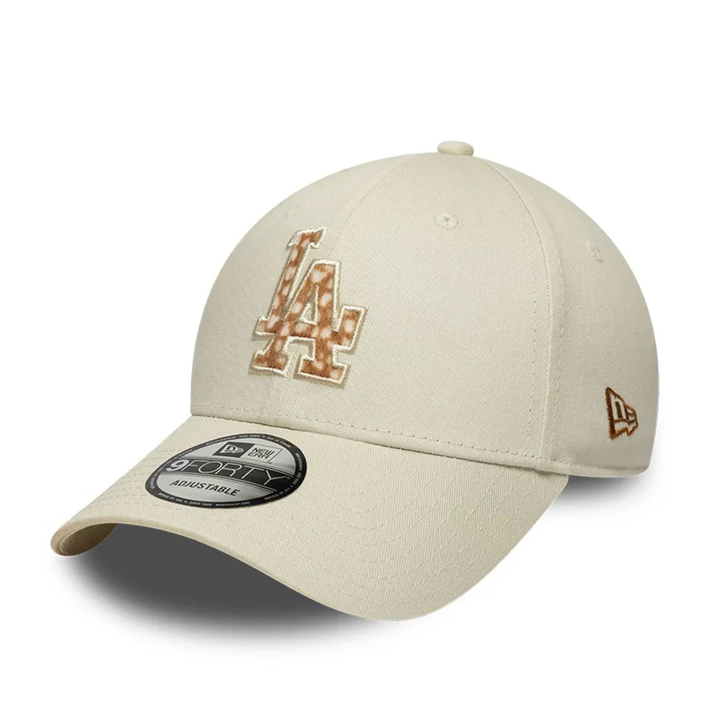 NEW ERA Faux Pony Infill 9Forty  LA Dodgers  Cap Unisex Καπέλο - Μπεζ