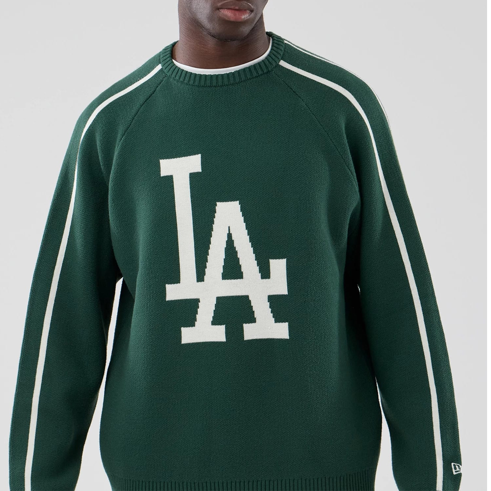 NEW ERA LA Dodgers MLB Knit Sweater Unisex Πουλόβερ - 3