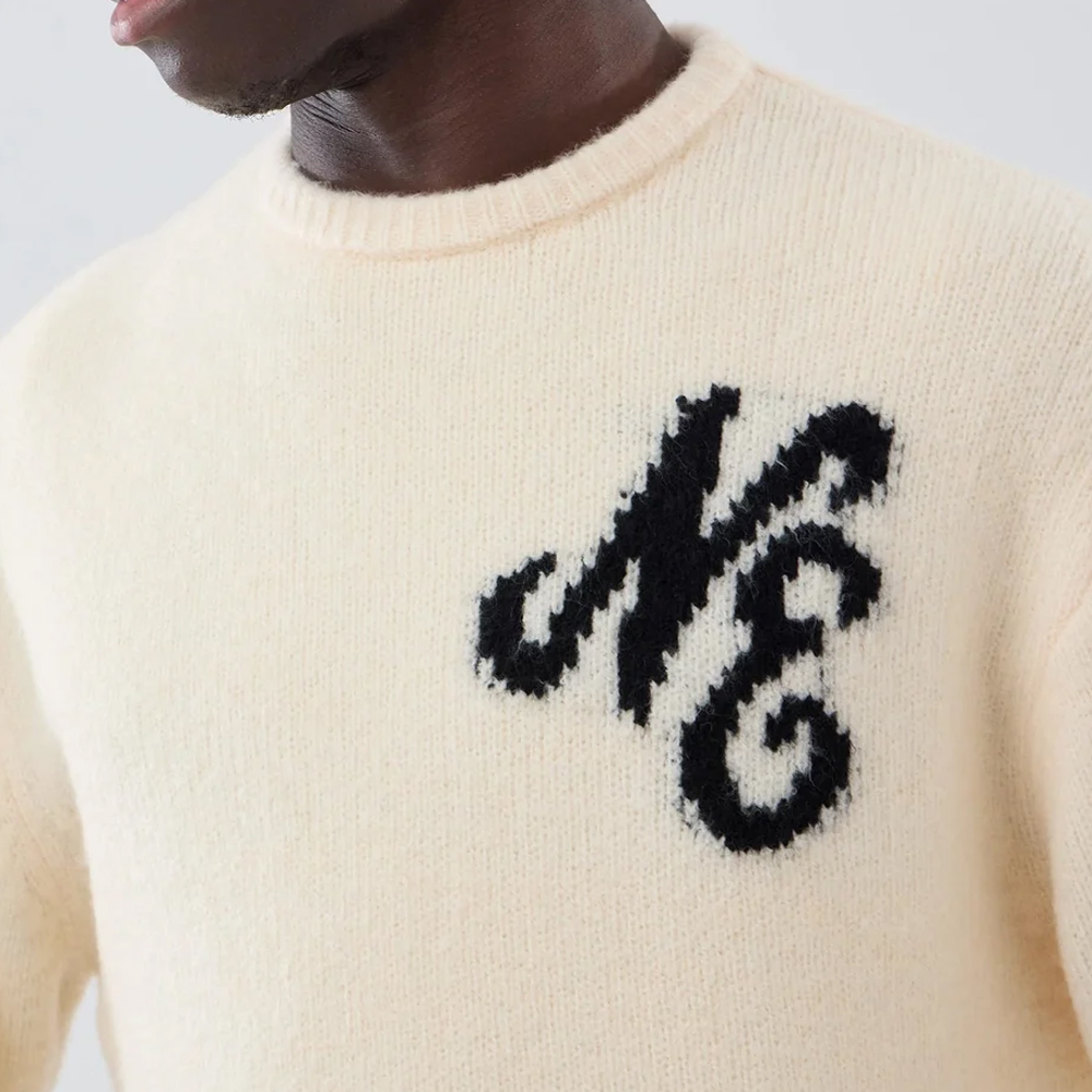 NEW ERA Knit Sweater Unisex Πουλόβερ - 3