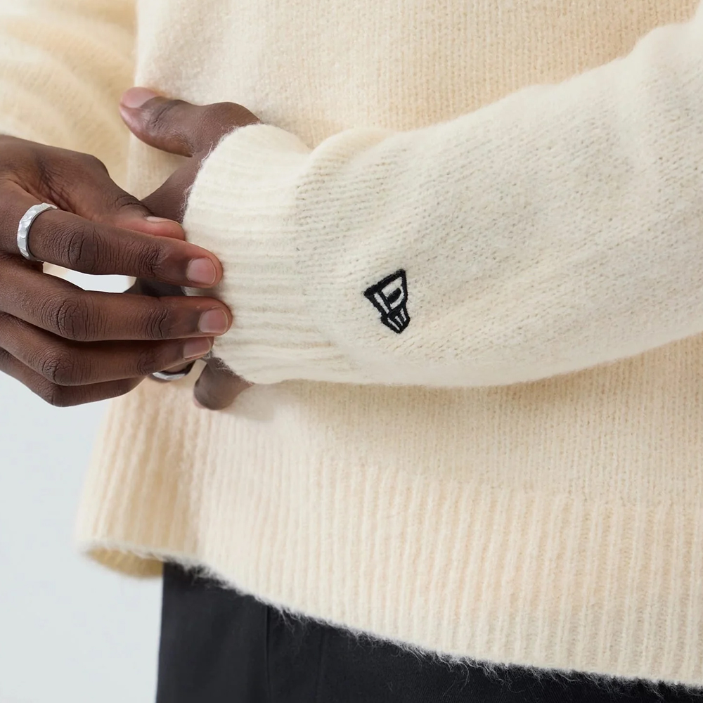 NEW ERA Knit Sweater Unisex Πουλόβερ - 4