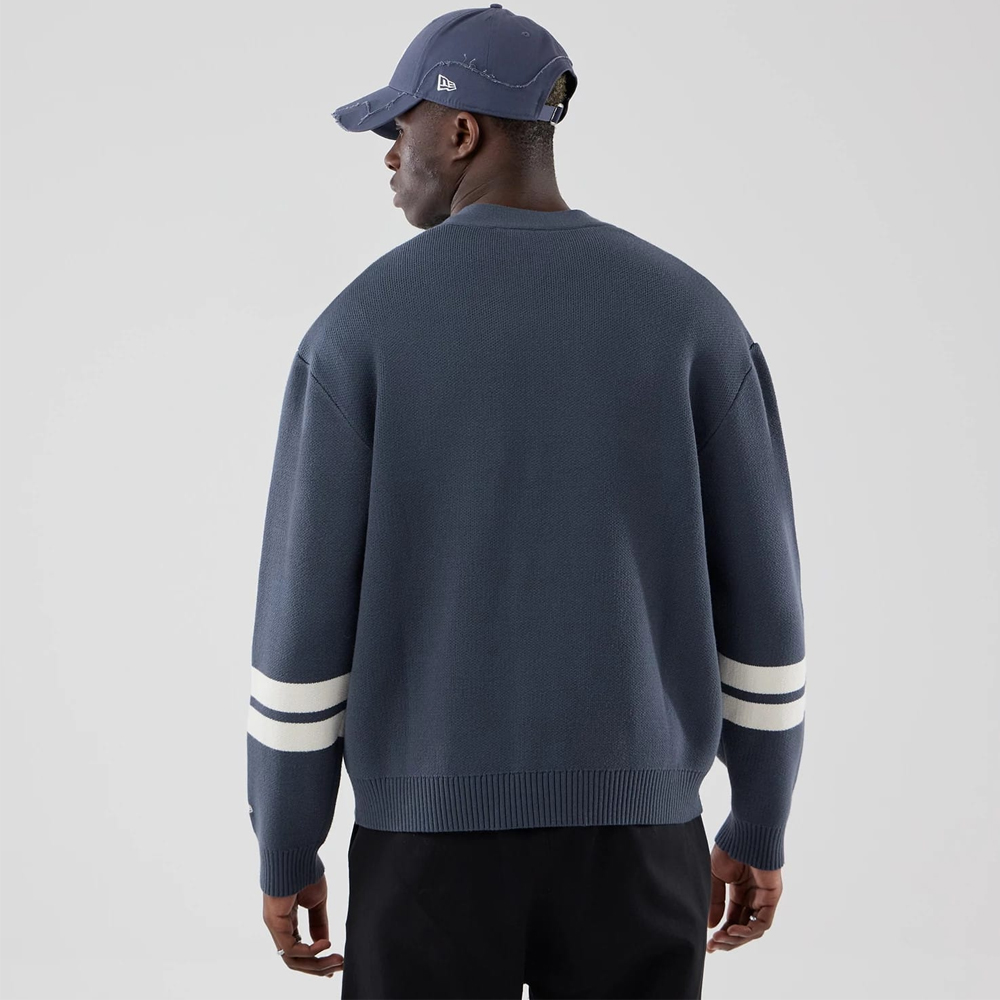 NEW ERA LA Dodgers MLB Knit Cardigan Unisex Ζακέτα - 2