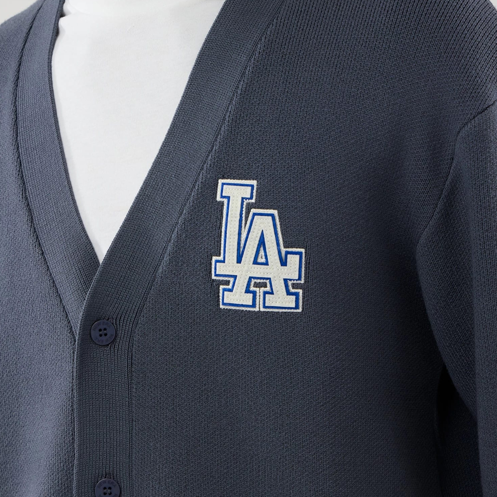 NEW ERA LA Dodgers MLB Knit Cardigan Unisex Ζακέτα - 3