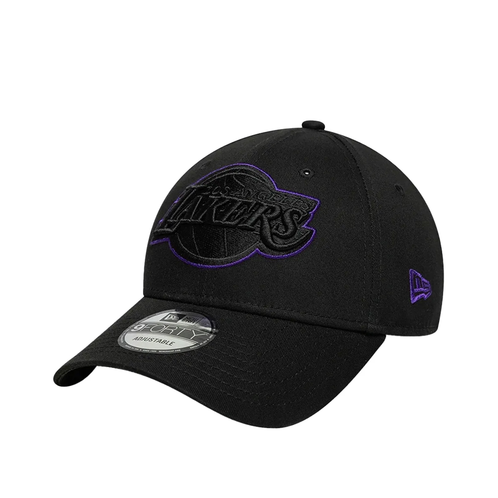 NEW ERA NBA Outline 9Forty Los Angeles Lakers Cap Unisex Καπέλο - Μαύρο
