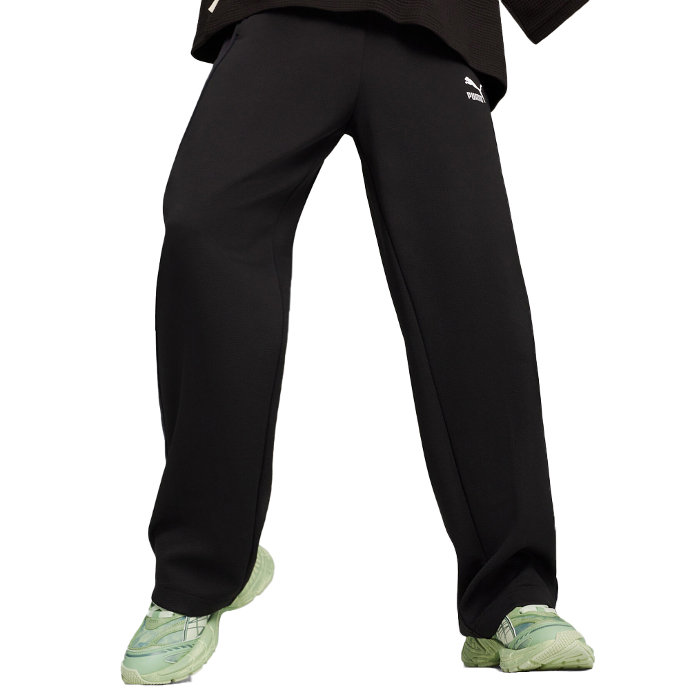 PUMA T7 High Waist Pants Γυναικείο Παντελόνι Φόρμας - Μαύρο