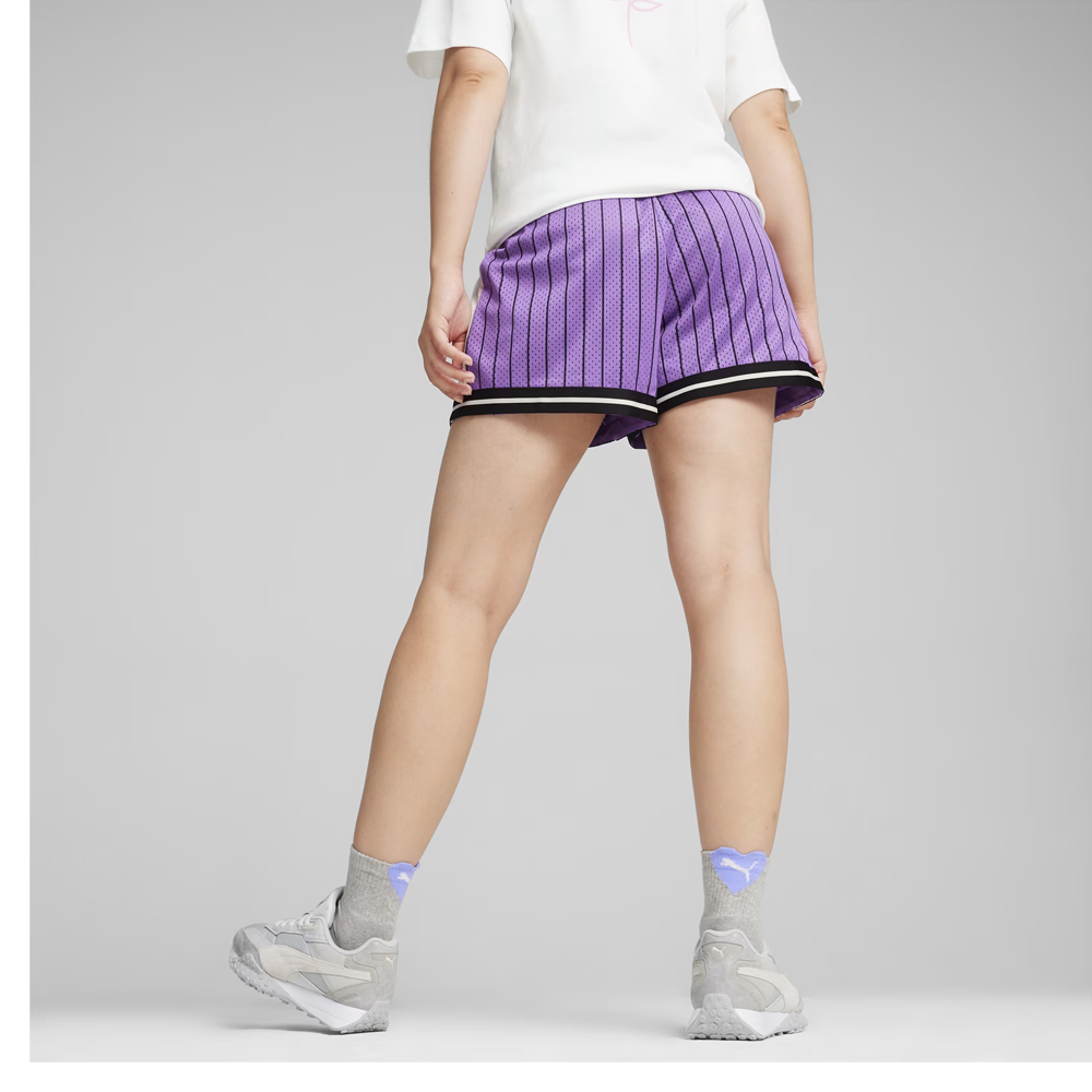 PUMA T7 Women's Mesh Shorts Γυναικείο Σορτς - 4