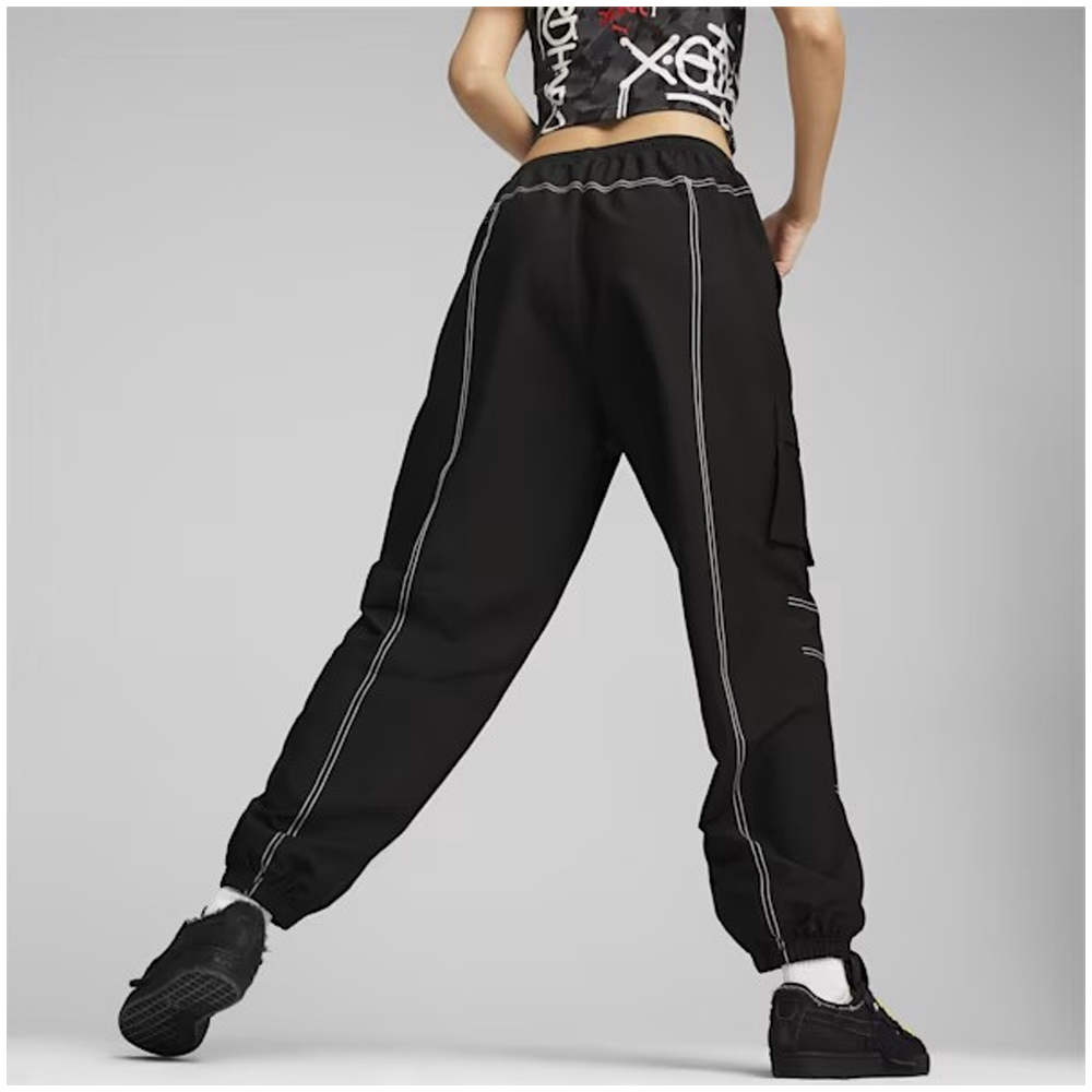 PUMA x X-Girl Cargo Pants Γυναικείο Παντελόνι Φόρμας - 3