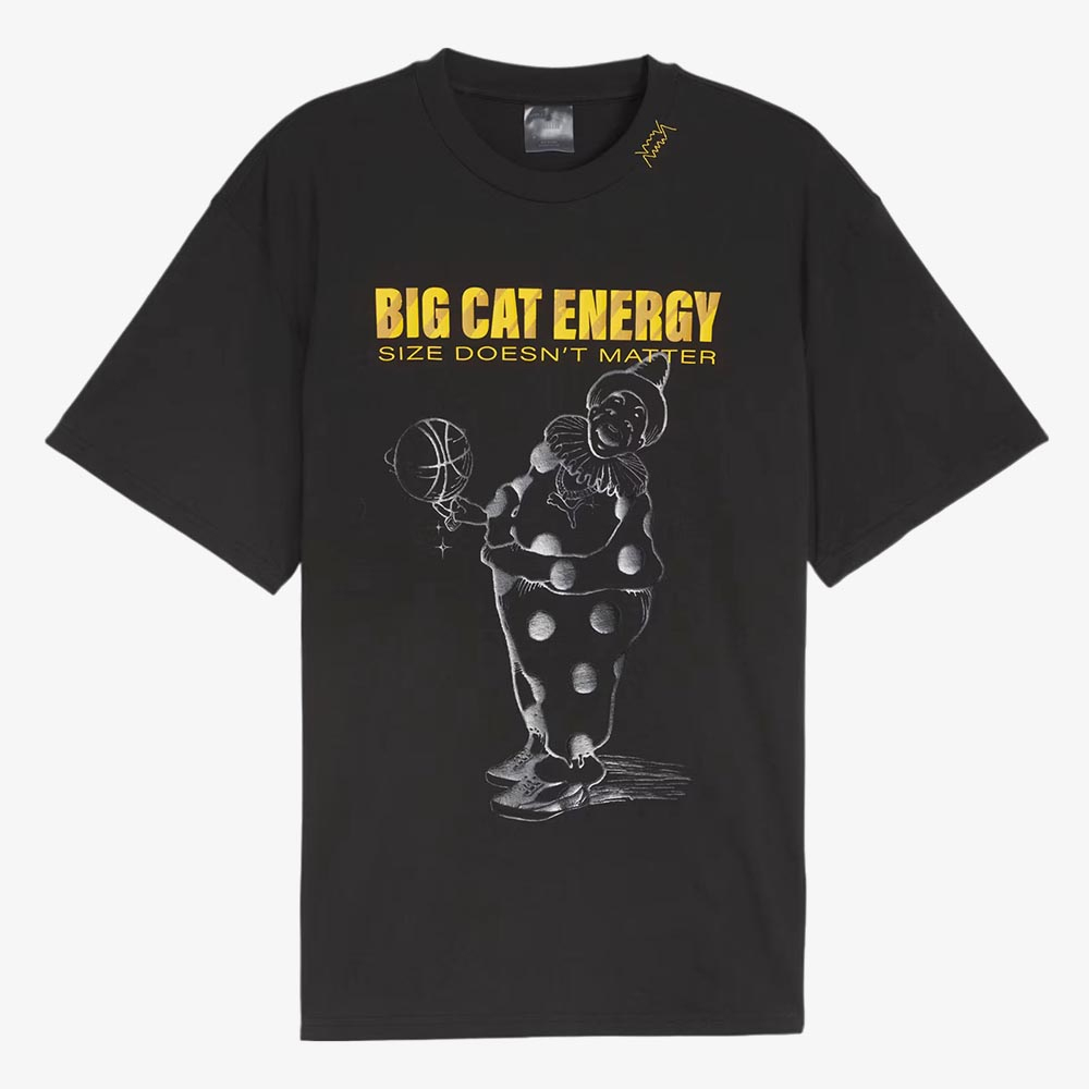PUMA Big Cat Energy Tee Ανδρικό T-Shirt - Μαύρο