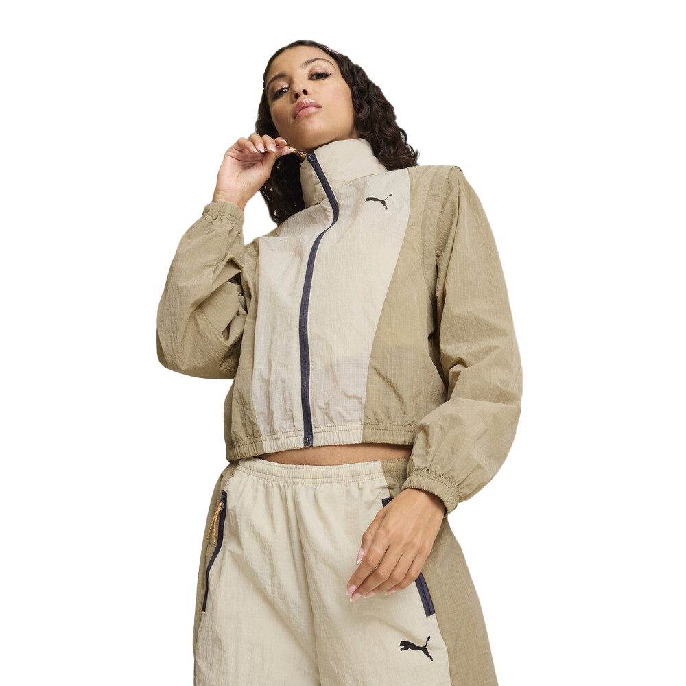 PUMA DARE TO Modular Jacket Γυναικεία Ζακέτα - Μπεζ